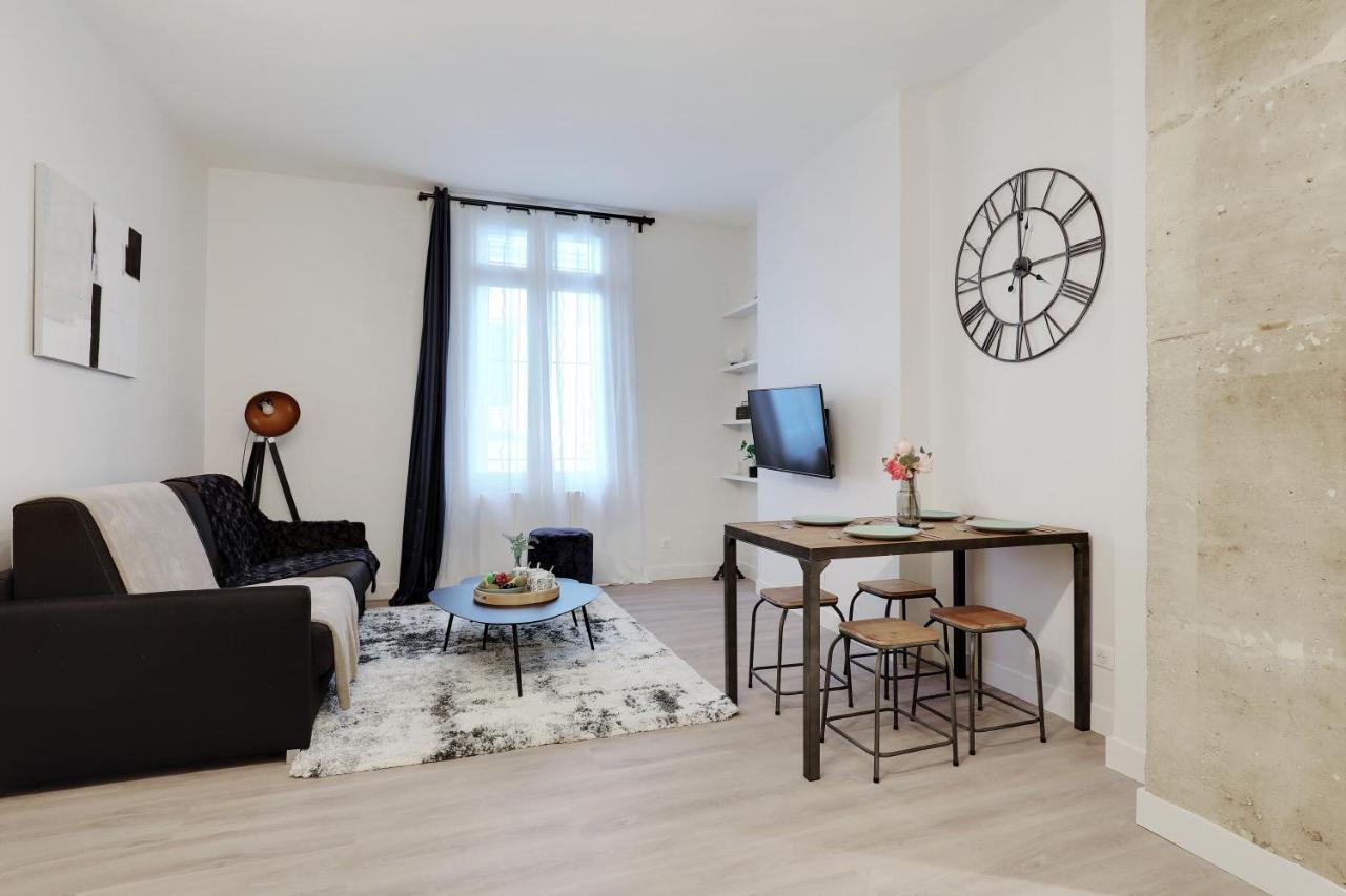 Modern Apartment 1Br- 4P Le Marais Quarter Paris Eksteriør bilde