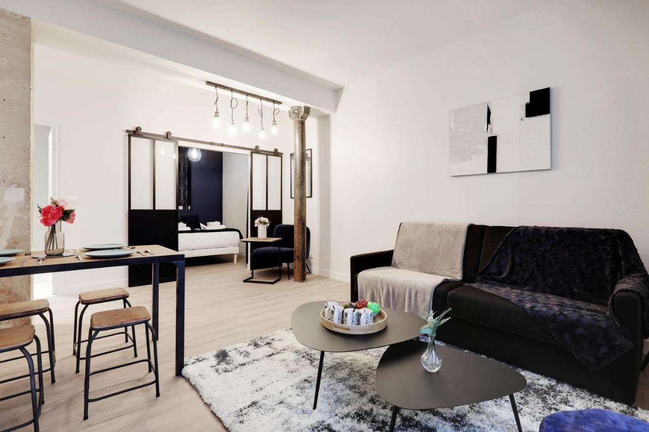 Modern Apartment 1Br- 4P Le Marais Quarter Paris Eksteriør bilde