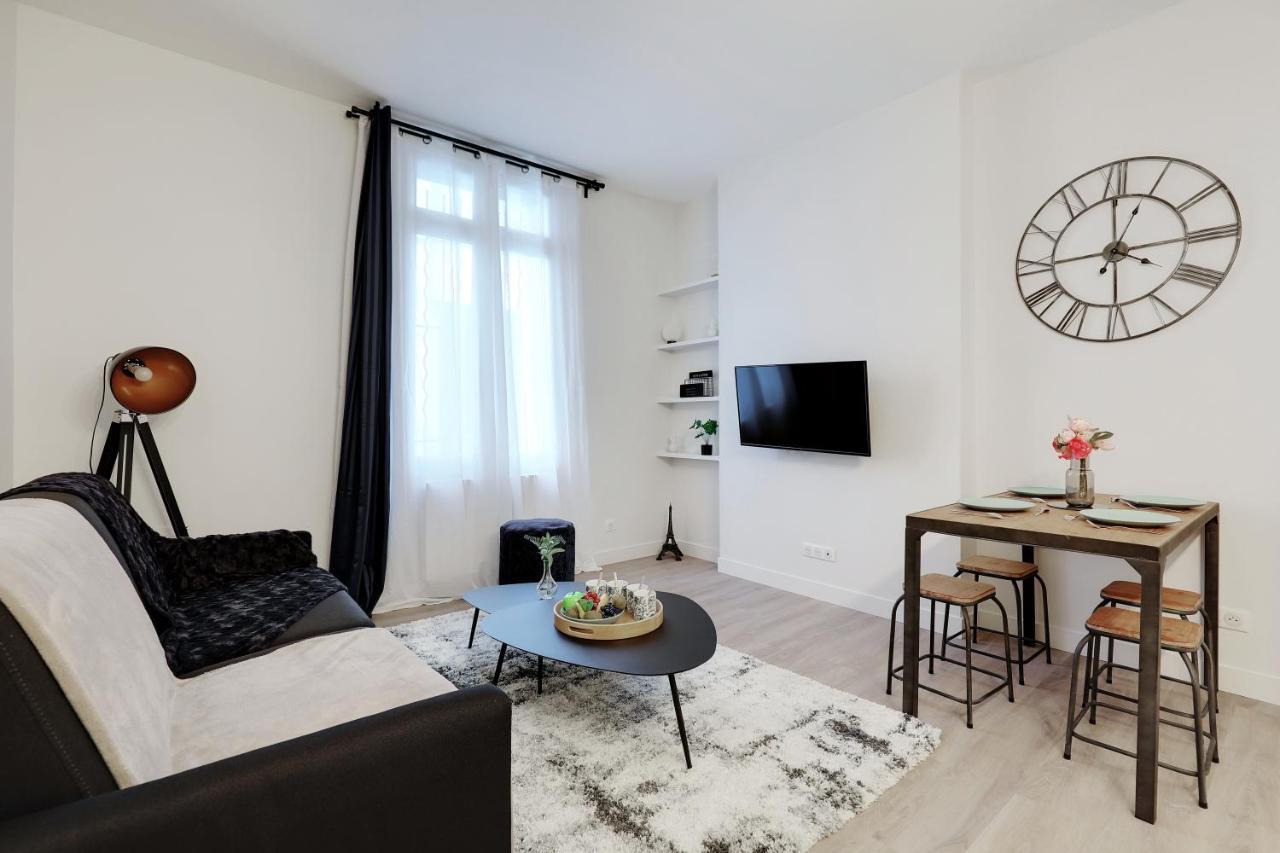 Modern Apartment 1Br- 4P Le Marais Quarter Paris Eksteriør bilde