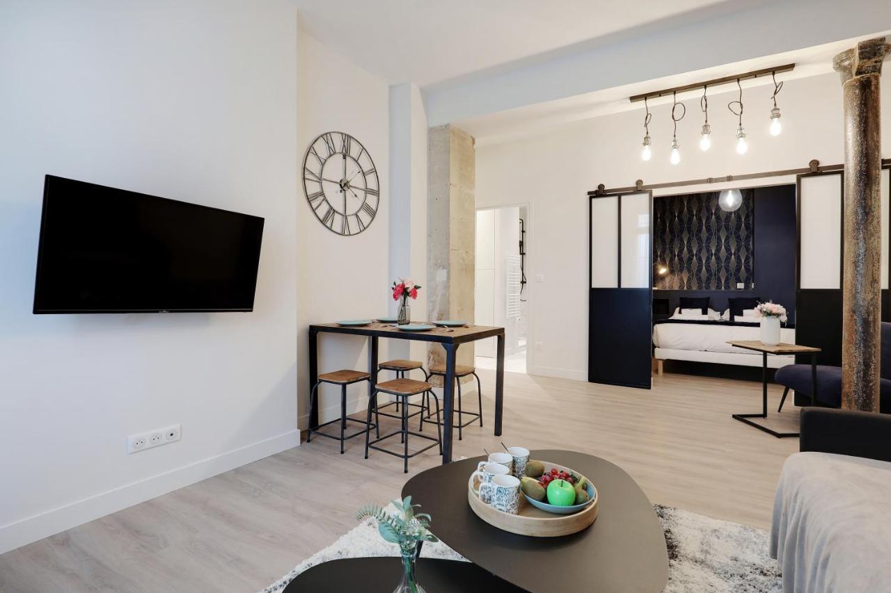Modern Apartment 1Br- 4P Le Marais Quarter Paris Eksteriør bilde