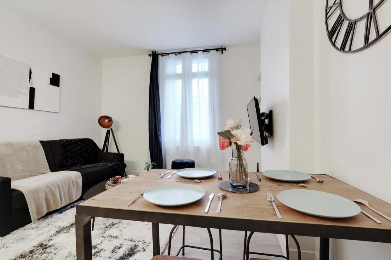 Modern Apartment 1Br- 4P Le Marais Quarter Paris Eksteriør bilde