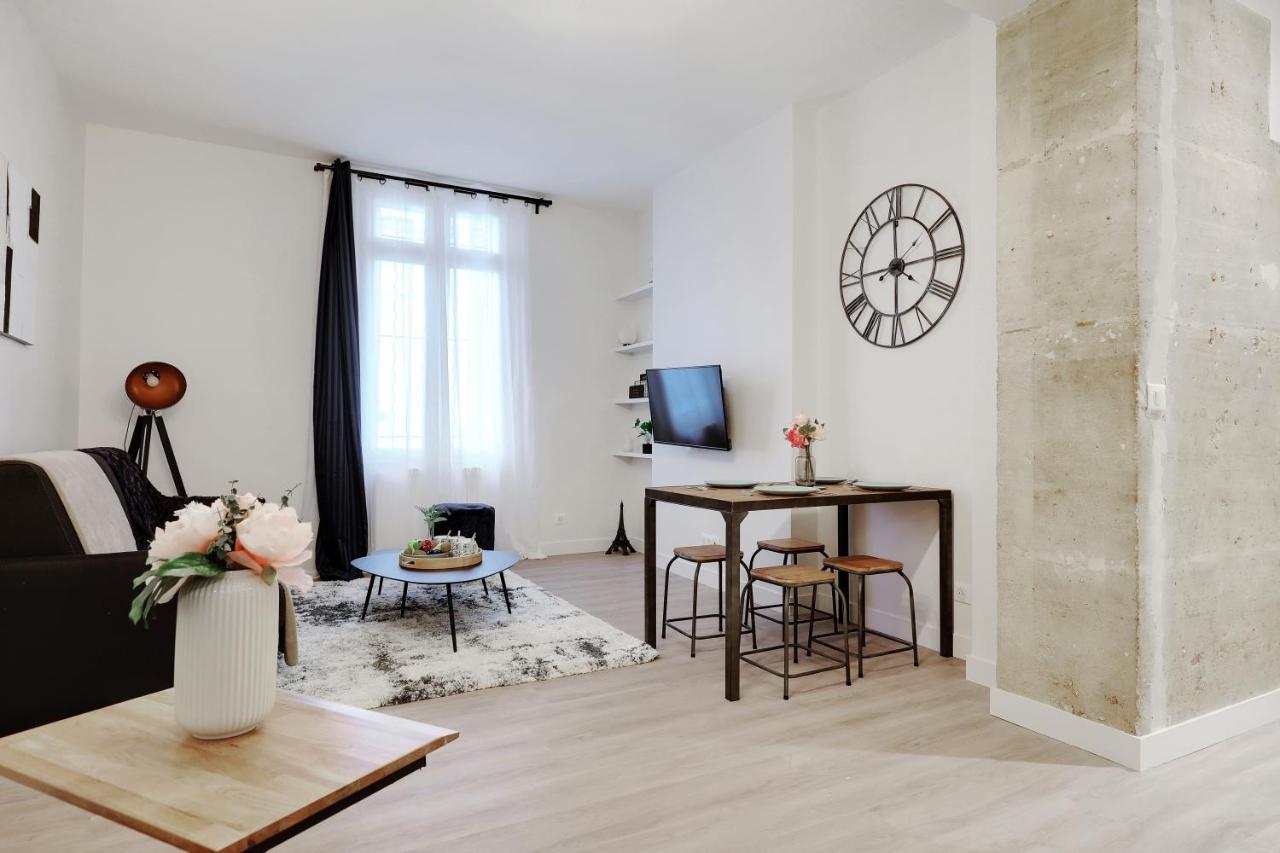 Modern Apartment 1Br- 4P Le Marais Quarter Paris Eksteriør bilde