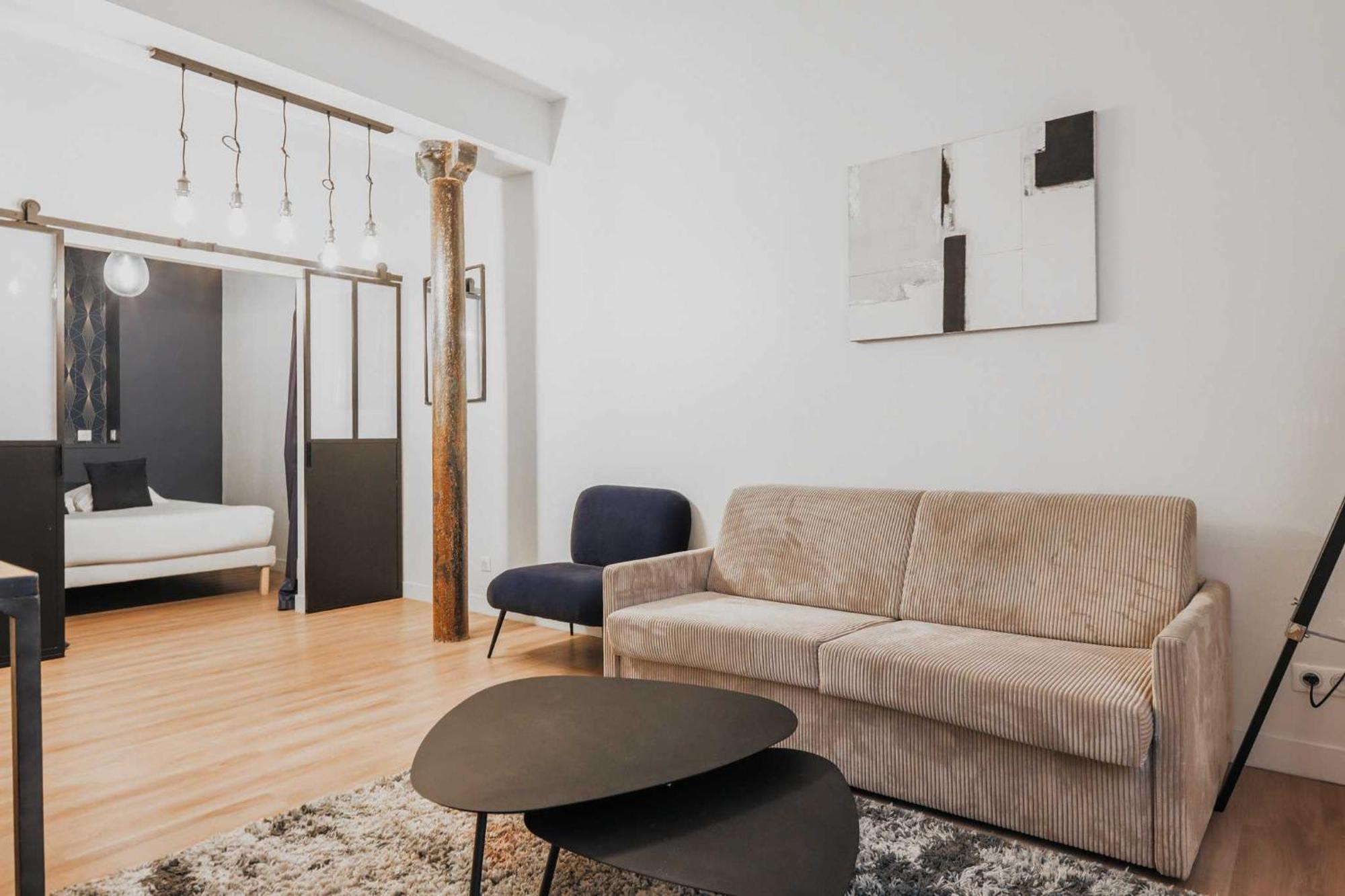 Modern Apartment 1Br- 4P Le Marais Quarter Paris Eksteriør bilde