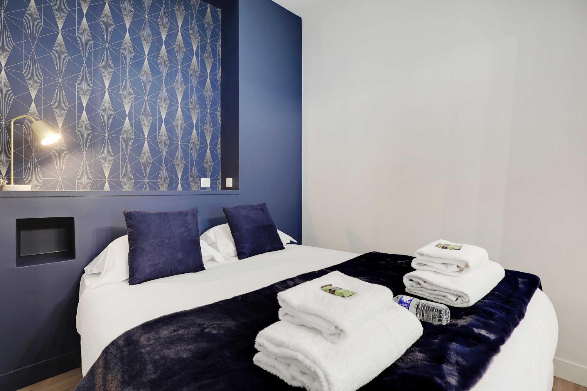 Modern Apartment 1Br- 4P Le Marais Quarter Paris Eksteriør bilde