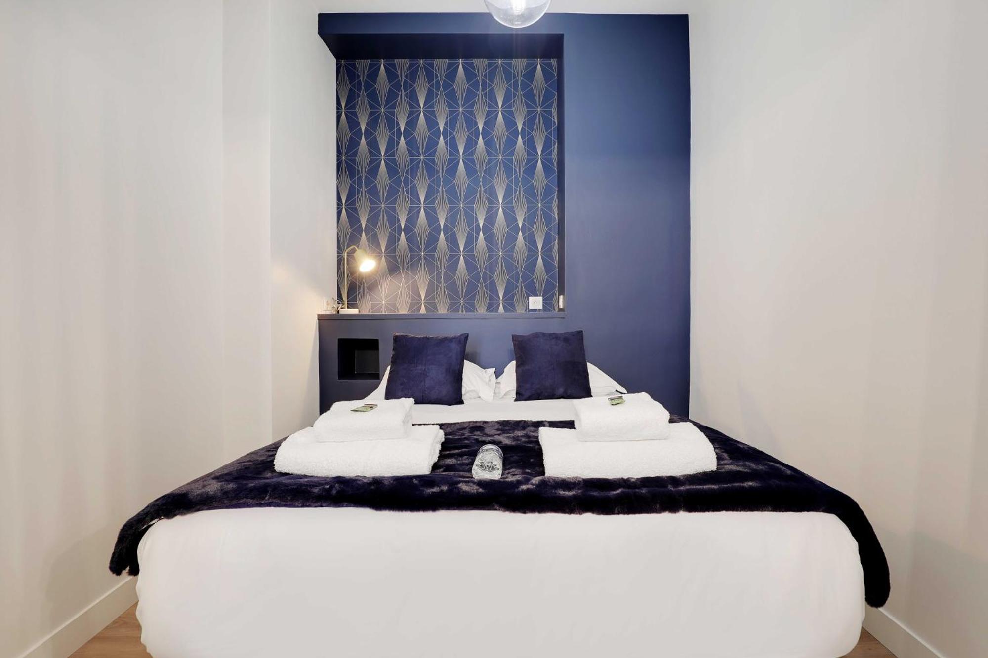 Modern Apartment 1Br- 4P Le Marais Quarter Paris Eksteriør bilde